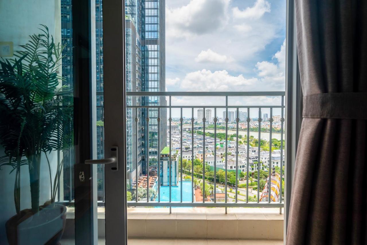 Apartmán Landmark Plus Central Park Vista Ho Či Minovo Město Exteriér fotografie